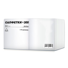 Салфетка бумажная KIVI Light big pack белая 300л
